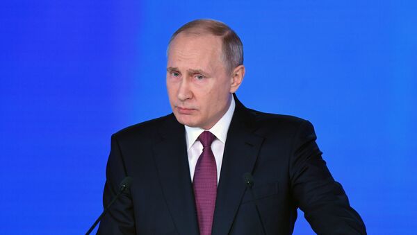 Presidente da Rússia, Vladiimr Putin - Sputnik Brasil