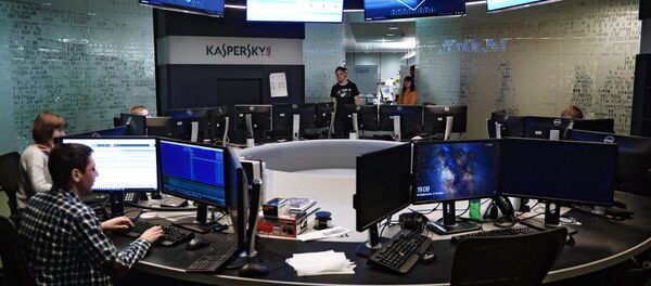 Funcionários da Kaspersky em Moscou. - Sputnik Brasil