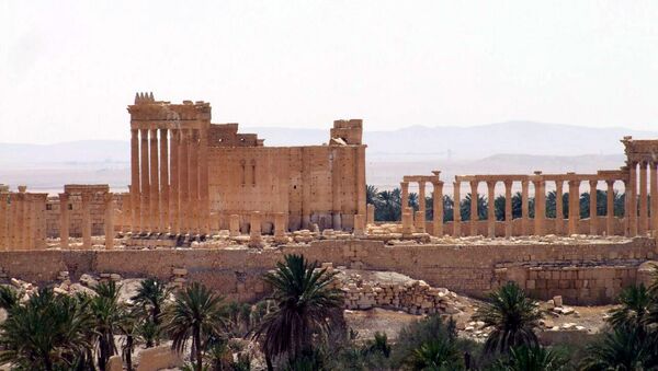 Templo de Bel, em Palmira, na Síria. - Sputnik Brasil