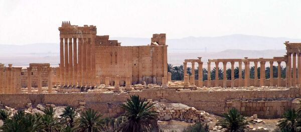 Templo de Bel, em Palmira, na Síria. - Sputnik Brasil