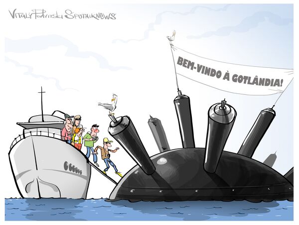 Suécia quer minar Gotlândia temendo invasão russa - Sputnik Brasil