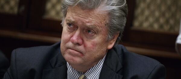 Ex-estrategista sênior de Donald Trump, Steve Bannon (foto de arquivo) - Sputnik Brasil