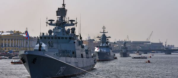 Fragata Admiral Essen, foto de arquivo - Sputnik Brasil