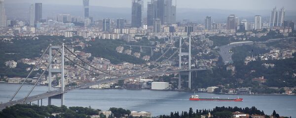 Vista de Istambul e da Ponte do Bósforo na Turquia. (Arquivo) - Sputnik Brasil