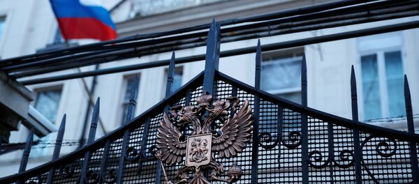 Embaixada da Rússia em Londres, Reino Unido, 14 de março de 2018 - Sputnik Brasil