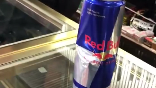 Overdose de Red Bull: rato morto é encontrado dentro da lata - Sputnik Brasil