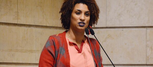 Marielle Franco, vereadora pelo PSOL, assassinada na noite do dia 14 de março - Sputnik Brasil