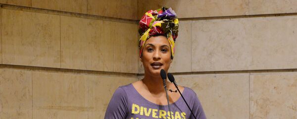 Marielle Franco, vereadora pelo PSOL, assassinada na noite do dia 14 de março - Sputnik Brasil