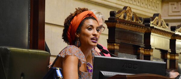 Marielle Franco, vereadora pelo PSOL, assassinada na noite do dia 14 de março - Sputnik Brasil