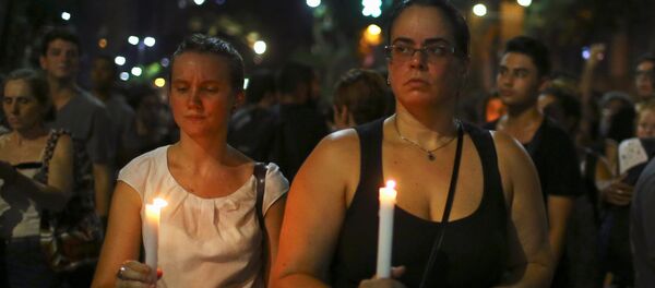 Protesto pela memória de Marielle Franco. - Sputnik Brasil