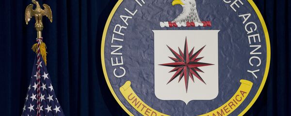 Emblema da CIA em sua sede em Langley, Virgínia, EUA - Sputnik Brasil