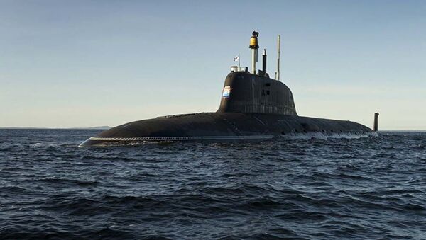 Submarino nuclear russo do projeto Yasen-M - Sputnik Brasil