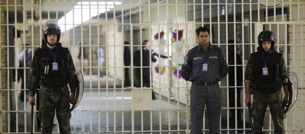 Guardas na prisão de Abu Ghraib, Iraque (foto de arquivo) - Sputnik Brasil