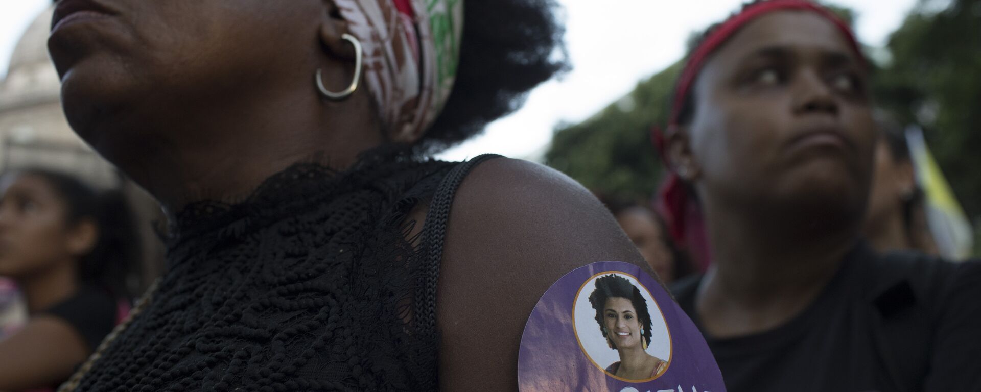 Protesto pela memória de Marielle Franco. Protesto pela memória de Marielle Franco. - Sputnik Brasil, 1920, 04.12.2025