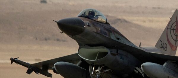 Caça F-16 da Força Aérea de Israel Caça F-16 da Força Aérea de Israel - Sputnik Brasil