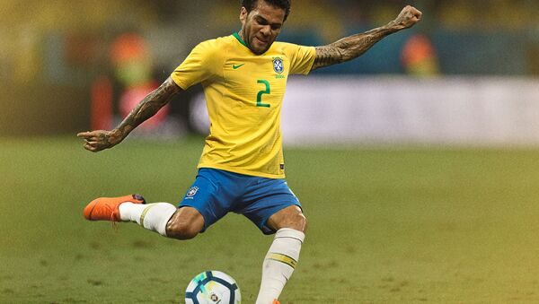Uniforme da seleção brasileira na Copa do Mundo de 2018 - Sputnik Brasil