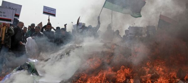 Primavera Árabe protesta em Benghazi, Líbia - Sputnik Brasil