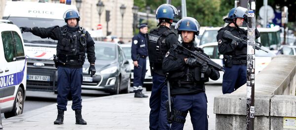Polícia francesa (foto de arquivo) - Sputnik Brasil