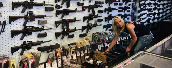 Loja de venda de armas no Colorado, Estados Unidos (foto de arquivo). - Sputnik Brasil
