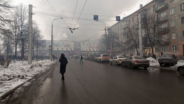 Incêndio em um shopping center em Kemerovo, na Sibéria - Sputnik Brasil