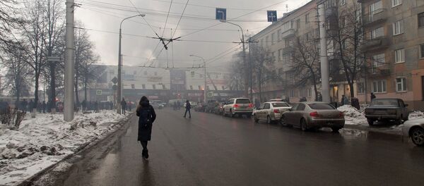 Fire in a shopping center in Russia's city of Kemerovo Fire in a shopping center in Russia's city of Kemerovo - Sputnik Brasil