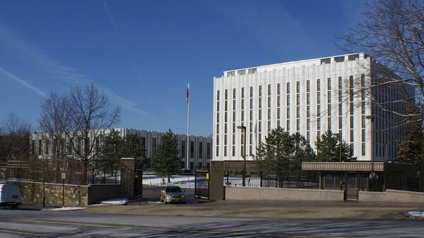 Embaixada da Rússia nos EUA em Washington (foto de arquivo) - Sputnik Brasil