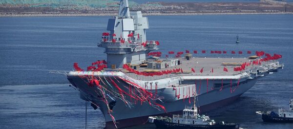 Type 001A, o segundo maior porta-aviões da China Type 001A, o segundo maior porta-aviões da China - Sputnik Brasil