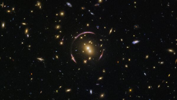 Imagem de galáxias tirada pela sonda Hubble - Sputnik Brasil