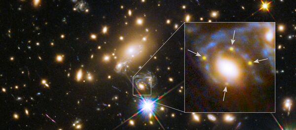 Supernova Refsdal - Sputnik Brasil