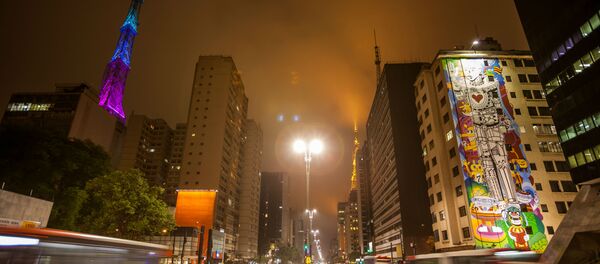 Avenida Paulista, em São Paulo - Sputnik Brasil