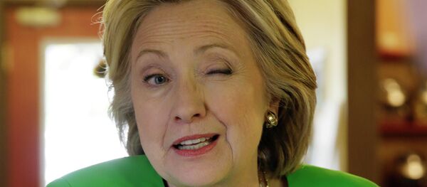 Hillary Clinton, ex-secretária de Estado dos EUA e pré-candidata à presidência - Sputnik Brasil
