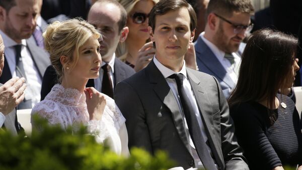 Ivanka Trump e seu marido, Jared Kushner - Sputnik Brasil
