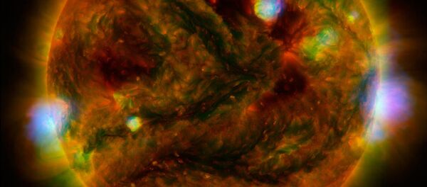 Erupções solares Erupções solares - Sputnik Brasil