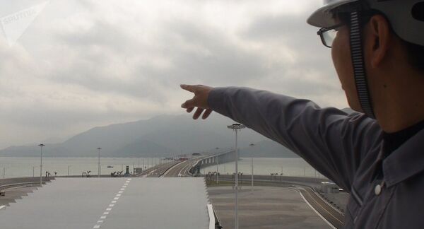 Ponte Hong Kong-Zhuhai-Macau Ponte Hong Kong-Zhuhai-Macau - Sputnik Brasil