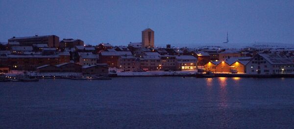 Cidade norueguesa de Vadso - Sputnik Brasil