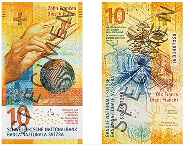 Cédula suíça de 10 francos  - Sputnik Brasil