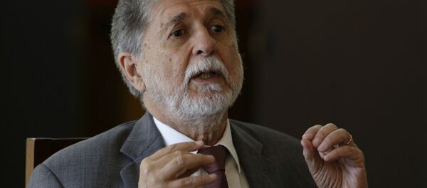 Celso Amorim, diplomático brasileño - Sputnik Brasil