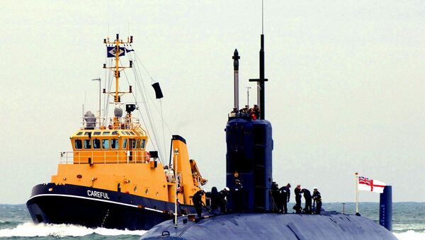 File Photo of UK Submarine - Sputnik Brasil
