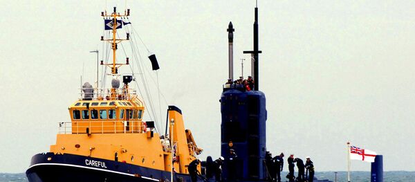 File Photo of UK Submarine - Sputnik Brasil