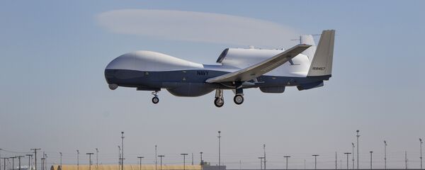 MQ-4C Triton flight testing - Sputnik Brasil