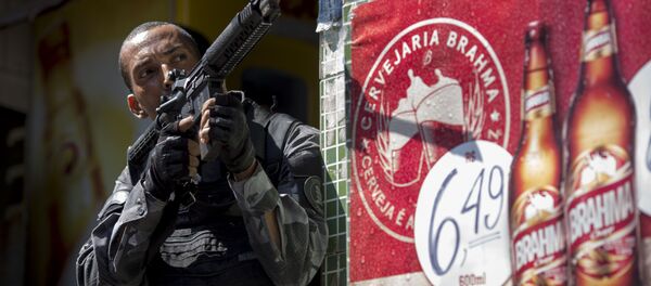 PM no Rio de Janeiro. PM no Rio de Janeiro. - Sputnik Brasil
