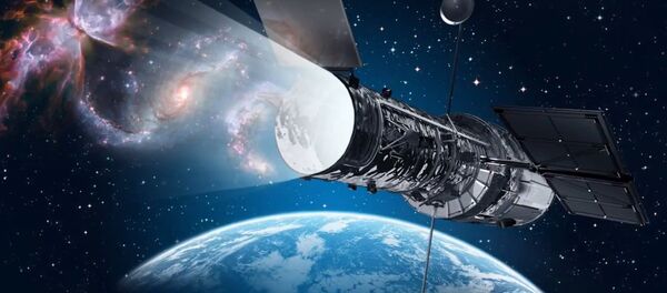 Telescópio Hubble (imagem referencial) - Sputnik Brasil