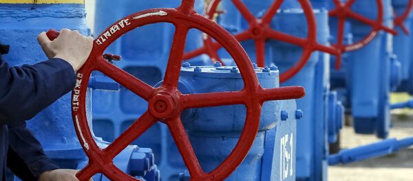 Estação de distribuição de gás na Ucrânia - Sputnik Brasil