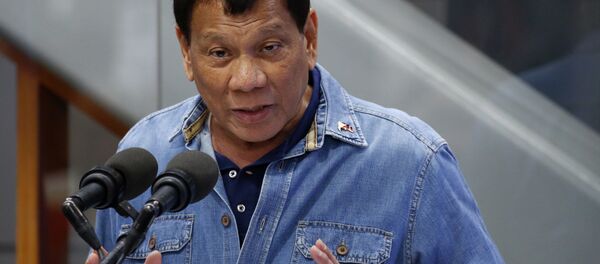 Presidente filipino Rodrigo Duterte - Sputnik Brasil