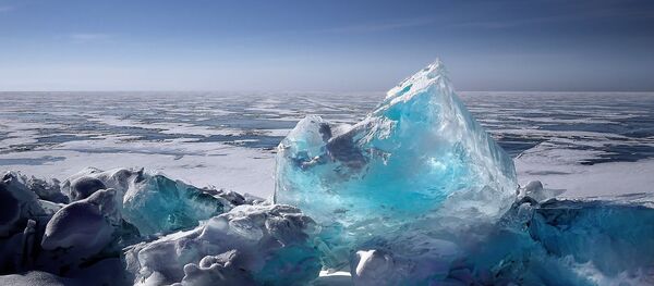 Lago gelado (imagem referencial) - Sputnik Brasil