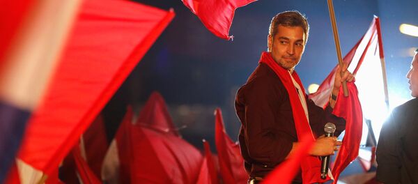 Presidente do Paraguai, Mario Abdo Benítez - Sputnik Brasil