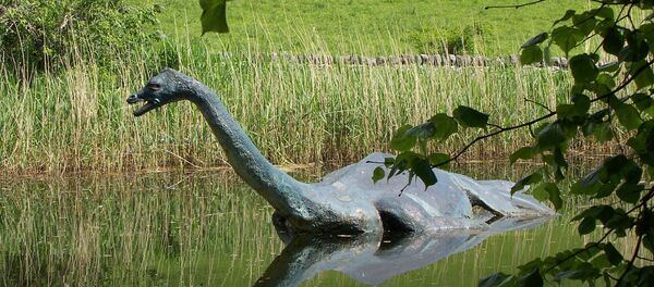 Escultura do monstro do lago Ness na Escócia (foto de arquivo) Escultura do monstro do lago Ness na Escócia (foto de arquivo) - Sputnik Brasil