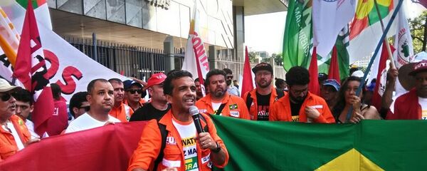 José Maria Rangel, coordenador geral da Federação Única dos Petroleiros (FUP) José Maria Rangel, coordenador geral da Federação Única dos Petroleiros (FUP) - Sputnik Brasil