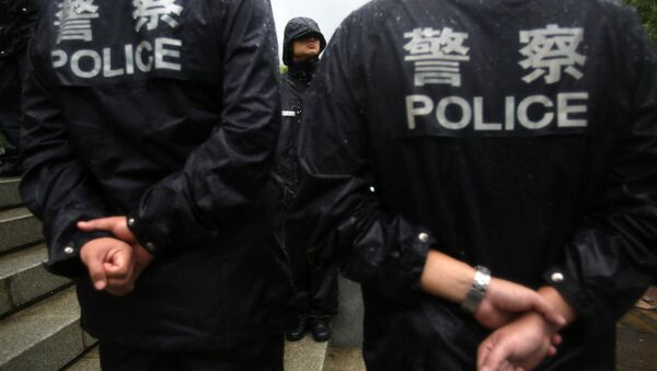 Policiais da China - Sputnik Brasil
