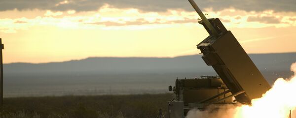 O teste final do Sistema de Lançamento Múltiplo de Mísseis Guiados, Novo México, EUA. - Sputnik Brasil